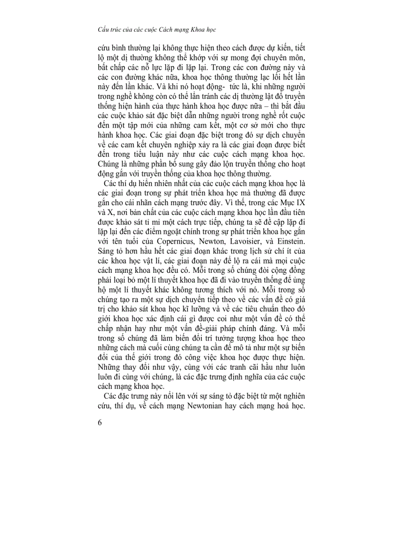 image for page Cấu trúc của các cuộc cách mạng khoa học