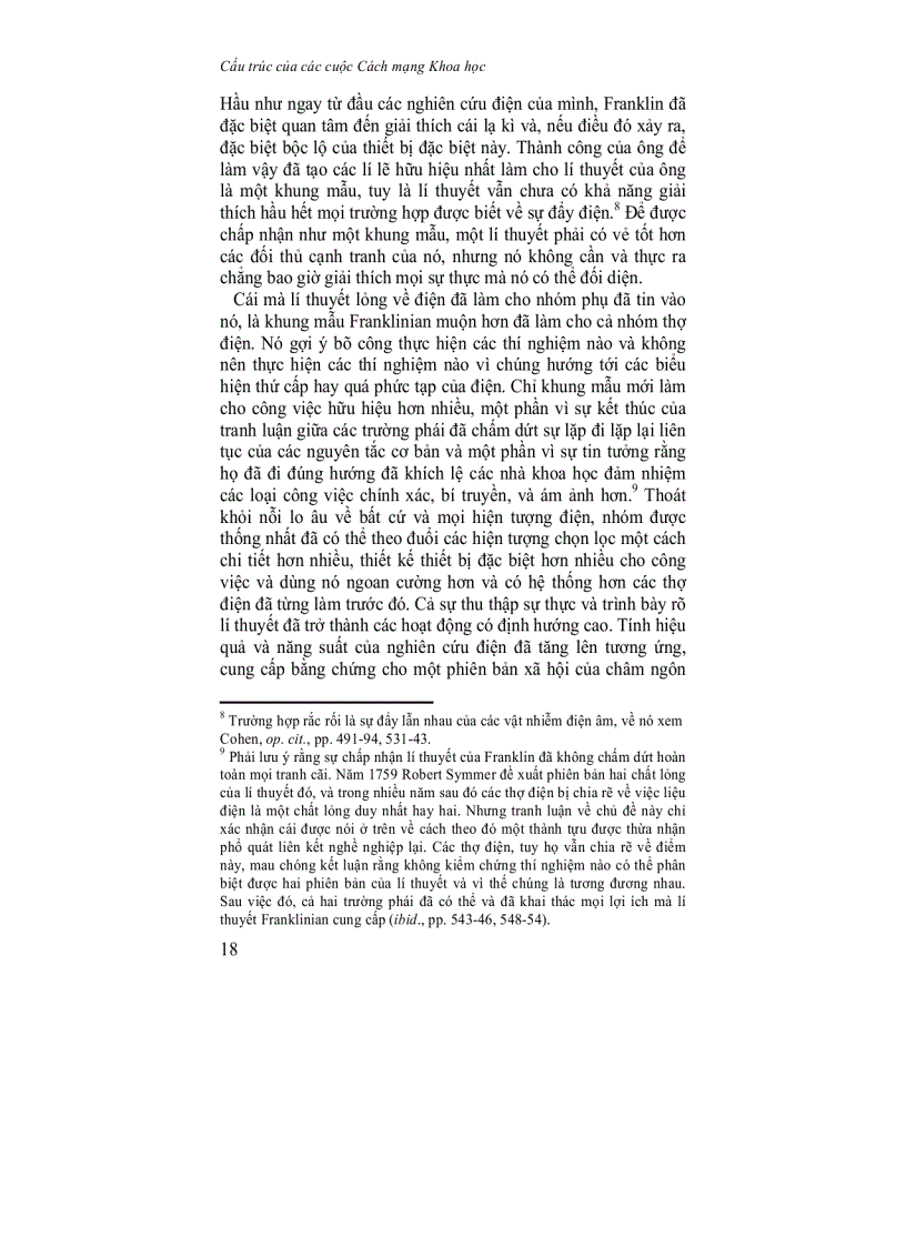 image for page Cấu trúc của các cuộc cách mạng khoa học