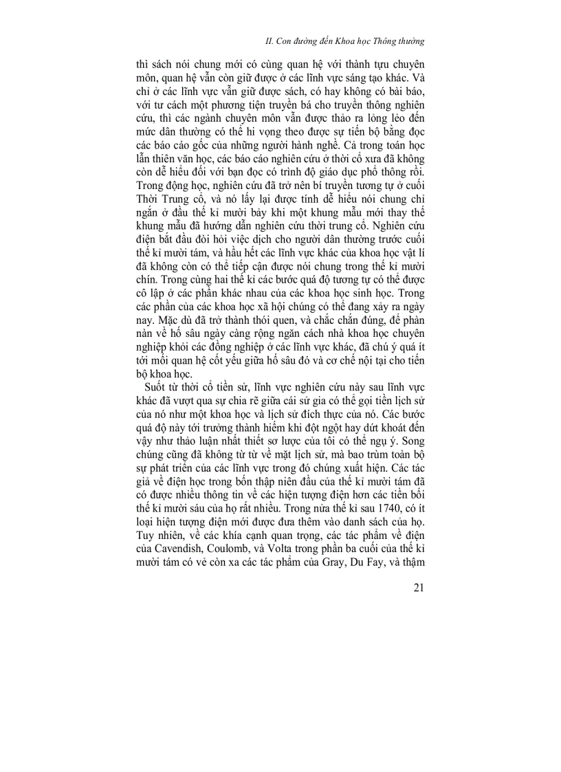 image for page Cấu trúc của các cuộc cách mạng khoa học