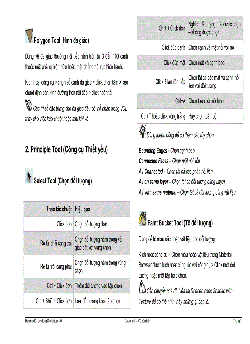 image for page Giáo trình Google SketchUp 5 0
