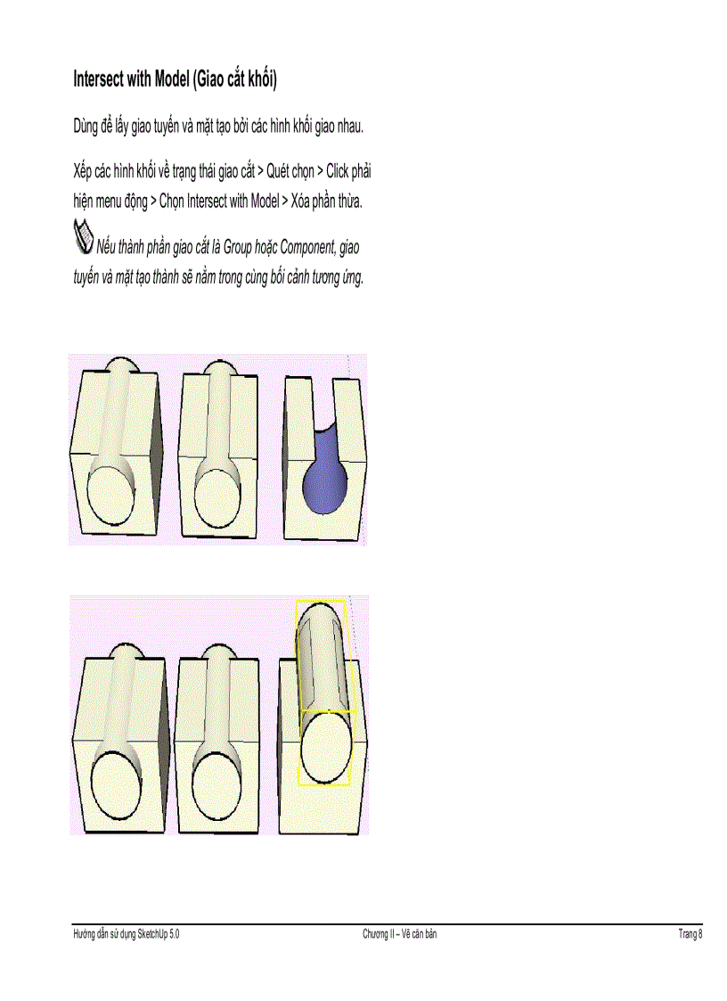 image for page Giáo trình Google SketchUp 5 0