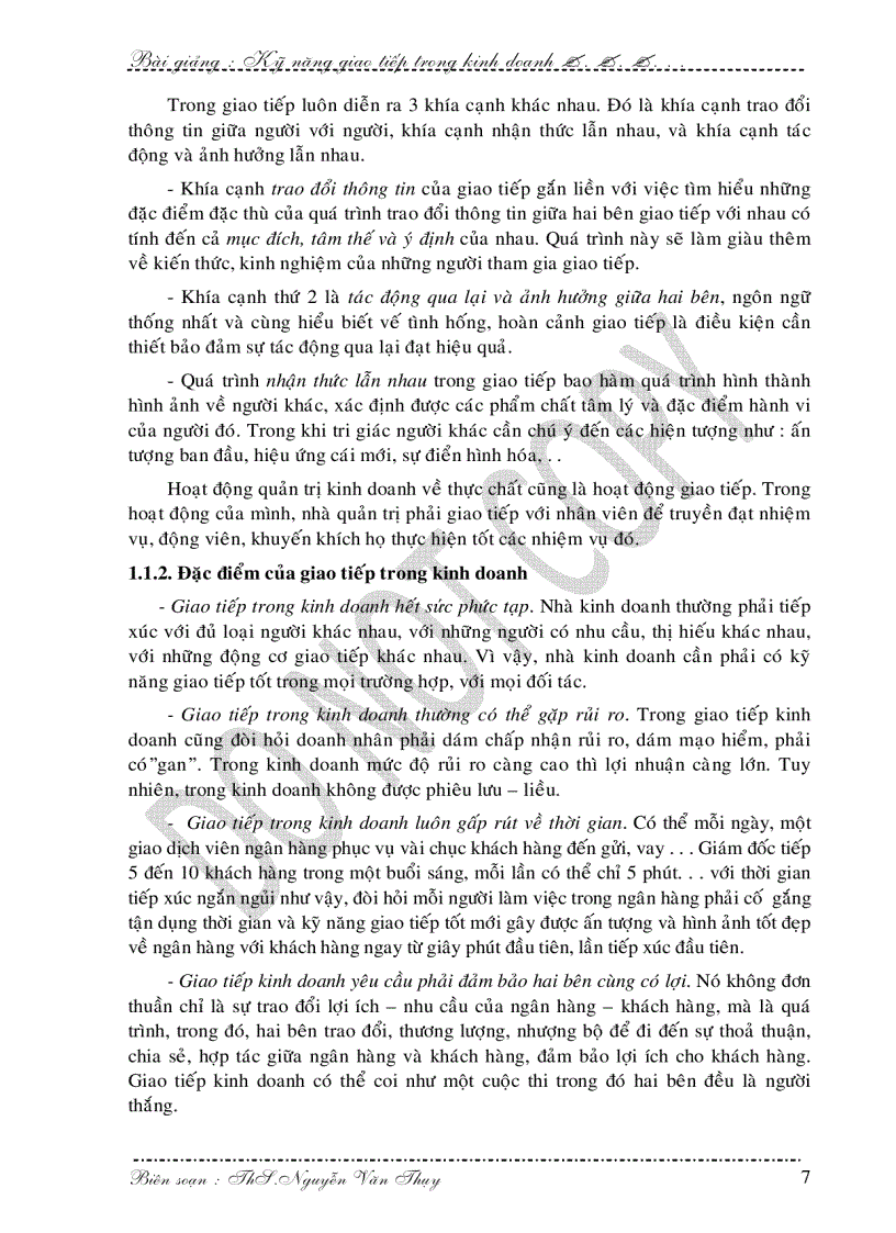 image for page Sách Kỹ Năng Giao Tiếp Trong Kinh Doanh