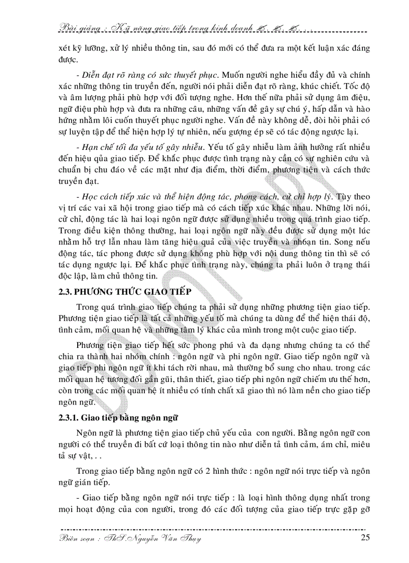 image for page Sách Kỹ Năng Giao Tiếp Trong Kinh Doanh