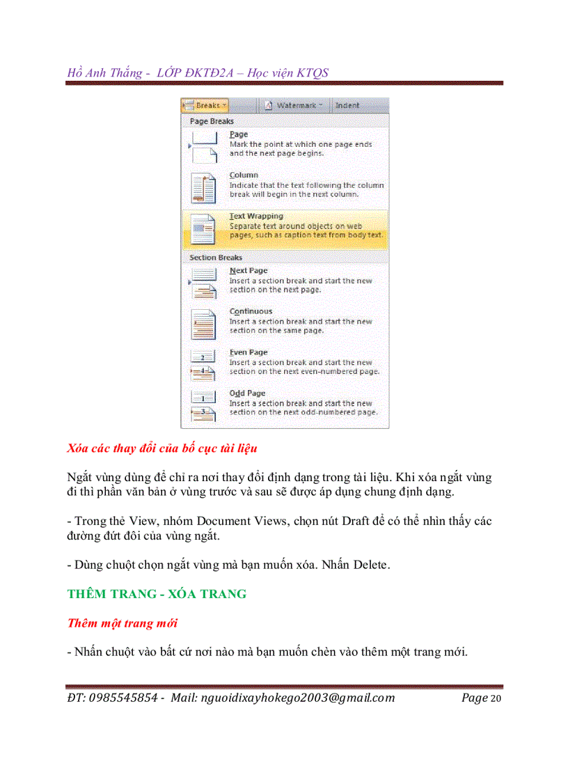 image for page Sách học MS Office 2007