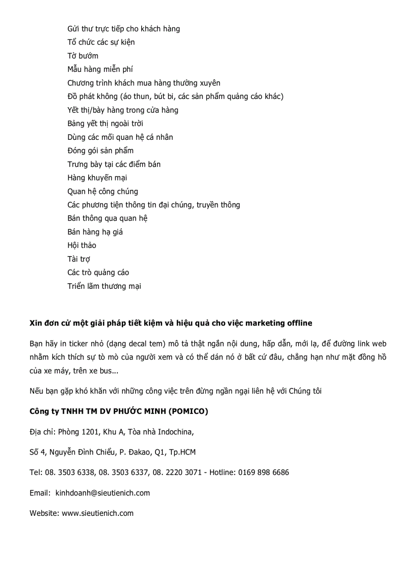 image for page Bản kế hoạch chi tiết các công việc cần thực hiện Digital Marketing