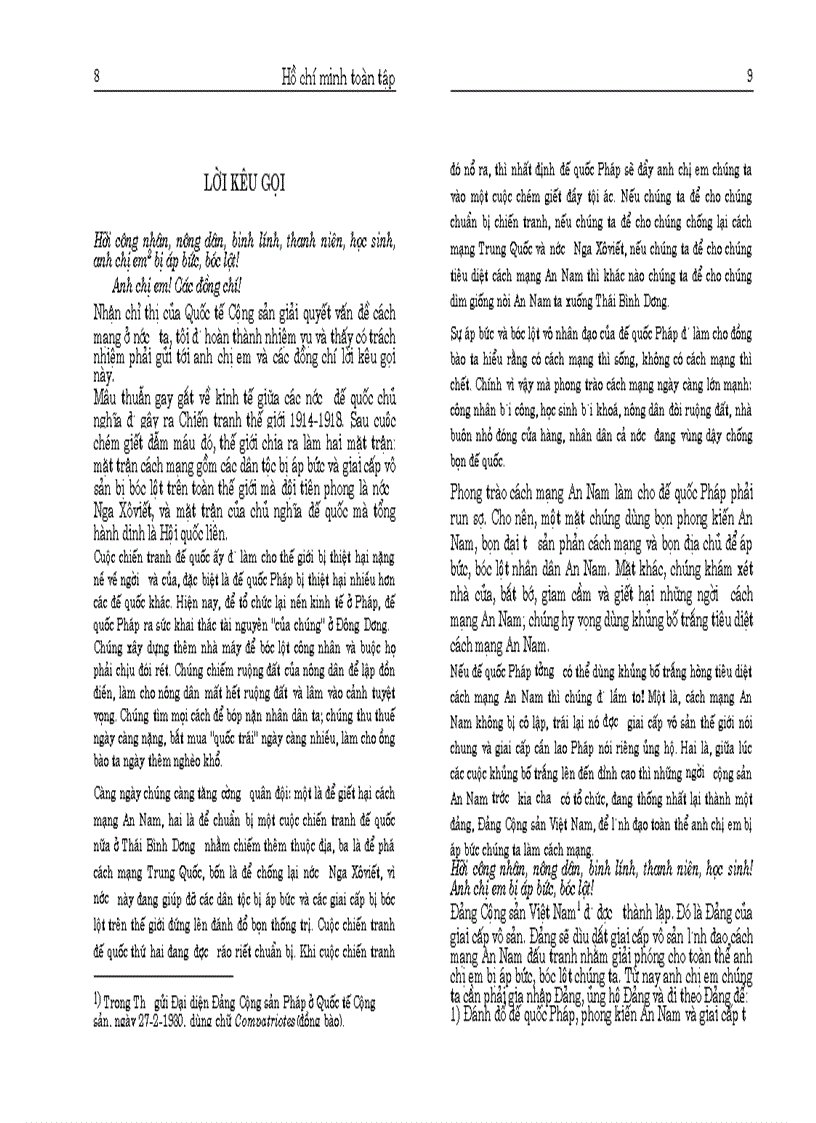 image for page Hồ Chí Minh toàn tập tập 3