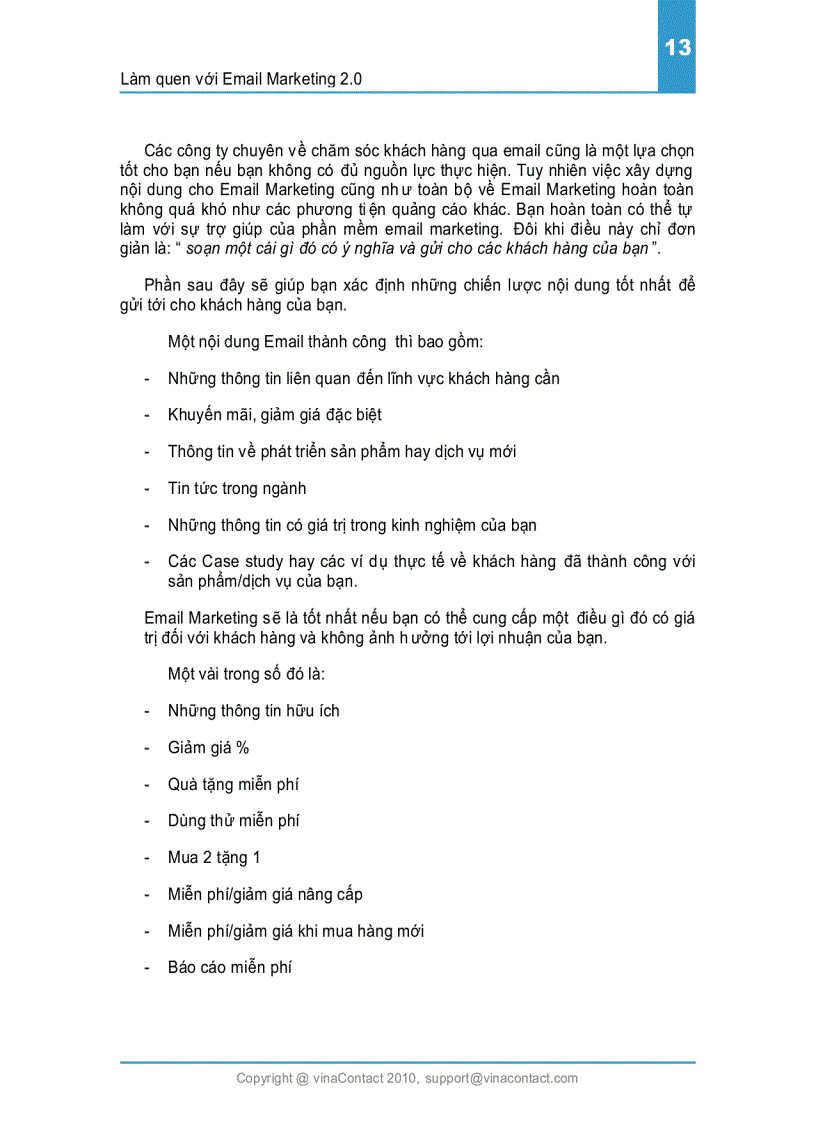 image for page Làm quen với Email Marketing 2 0