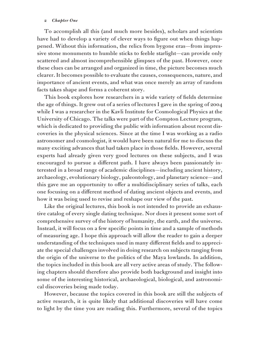 image for page The Age of Everything How Science Explores the Past