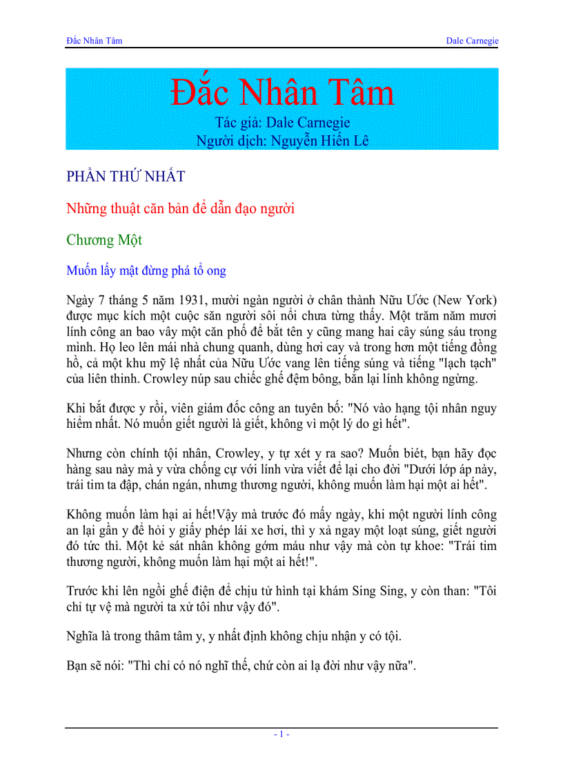 image for page Đắc nhân tâm 1