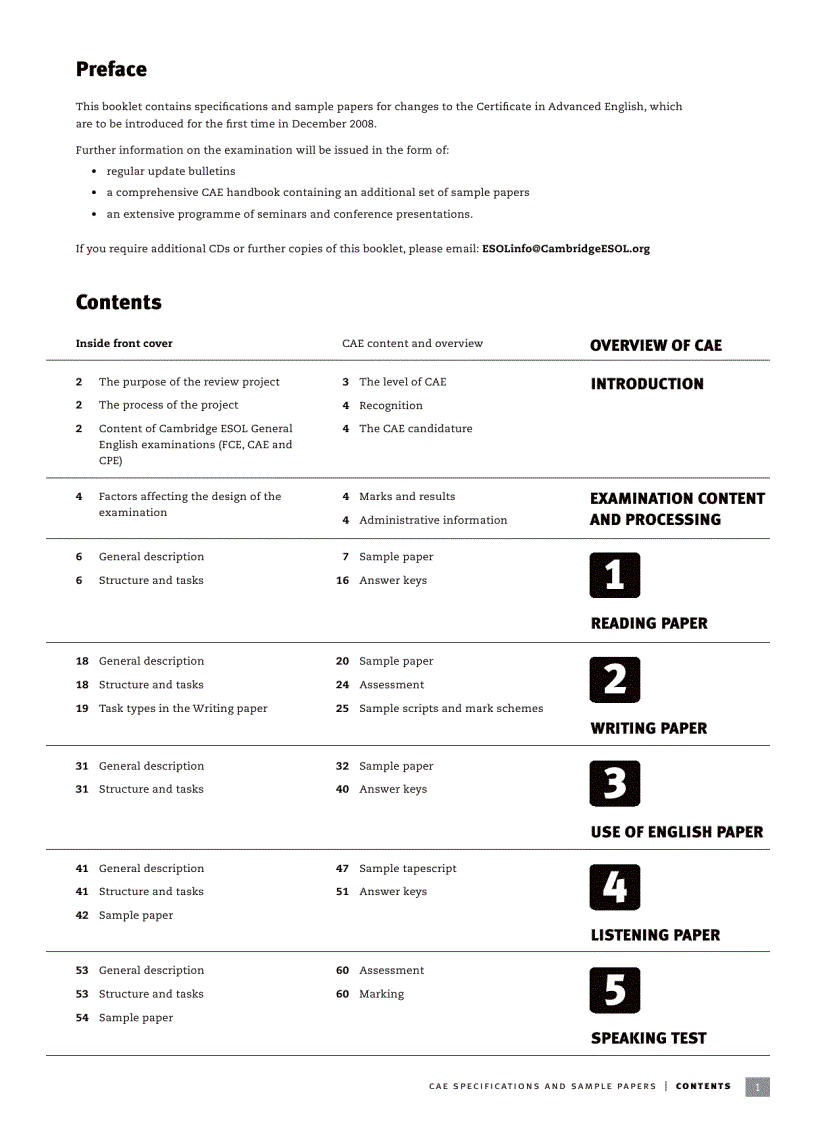 image for page Certiﬁcate in Advanced English