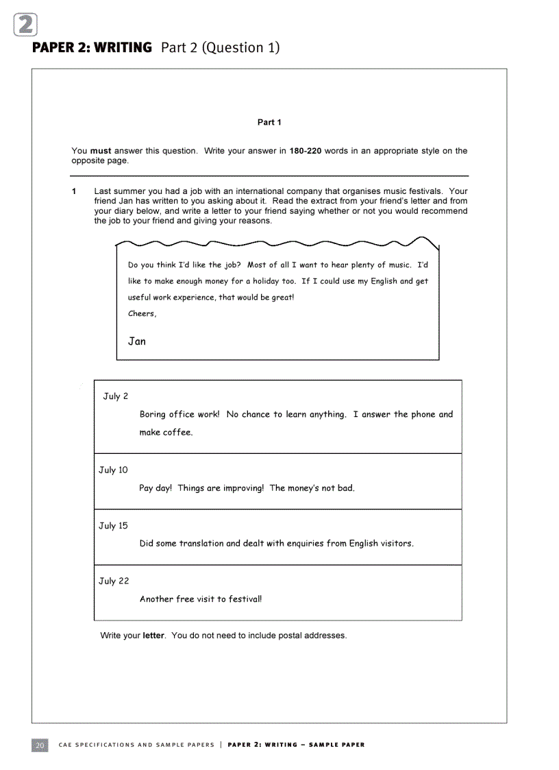 image for page Certiﬁcate in Advanced English