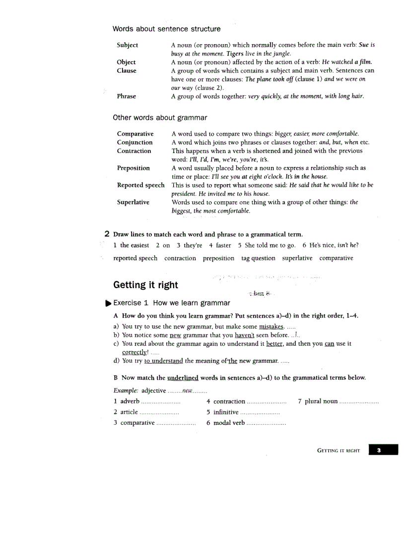 image for page Developing Grammar in Context Intermediate with Answers