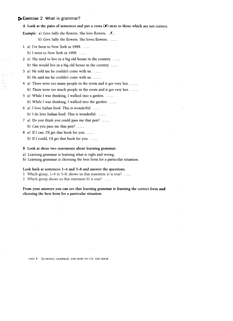 image for page Developing Grammar in Context Intermediate with Answers