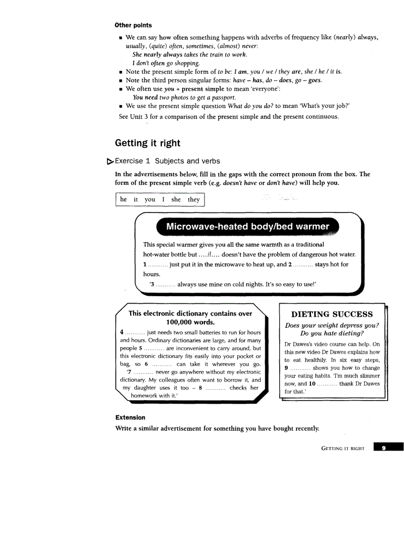 image for page Developing Grammar in Context Intermediate with Answers