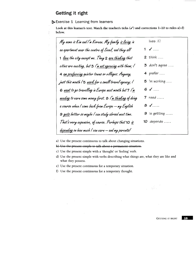 image for page Developing Grammar in Context Intermediate with Answers
