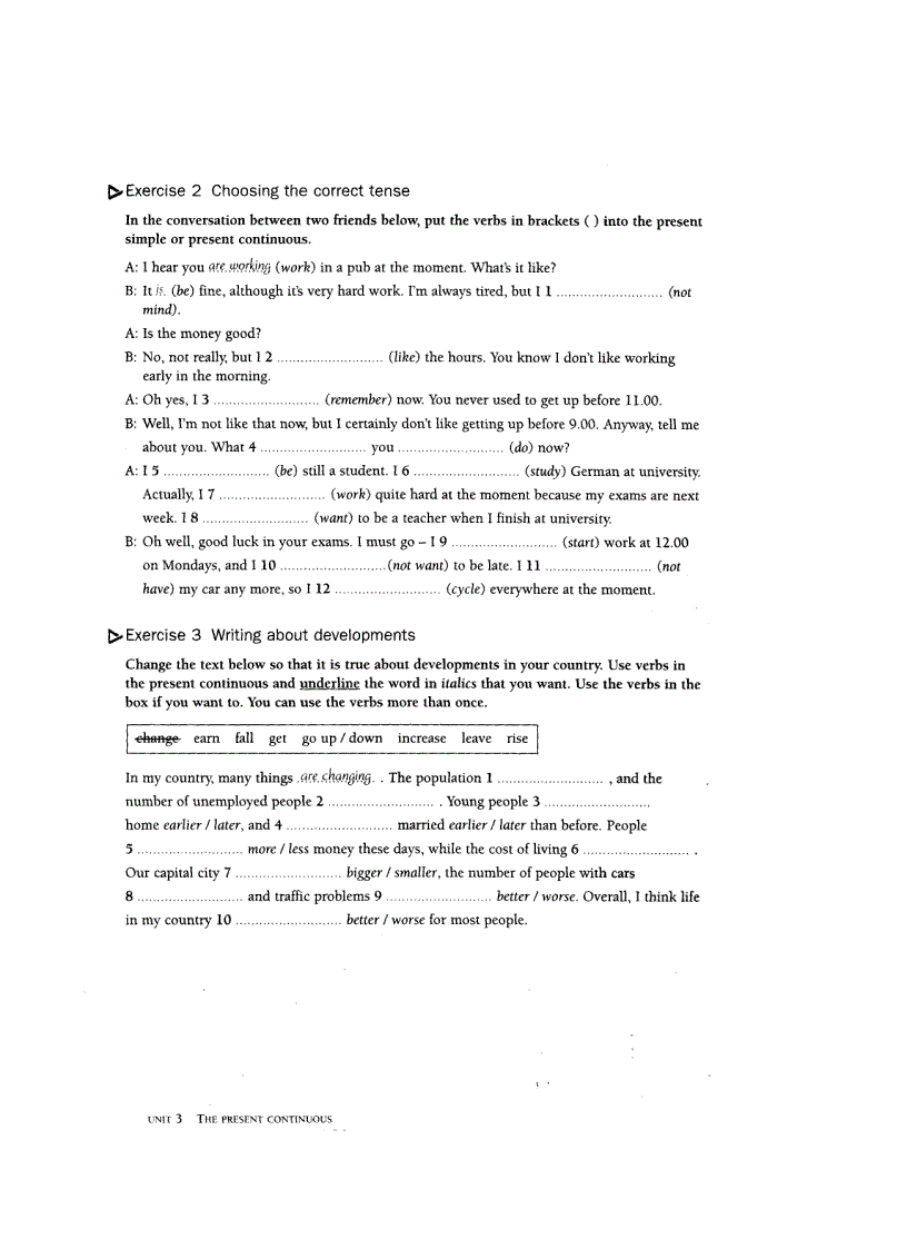 image for page Developing Grammar in Context Intermediate with Answers