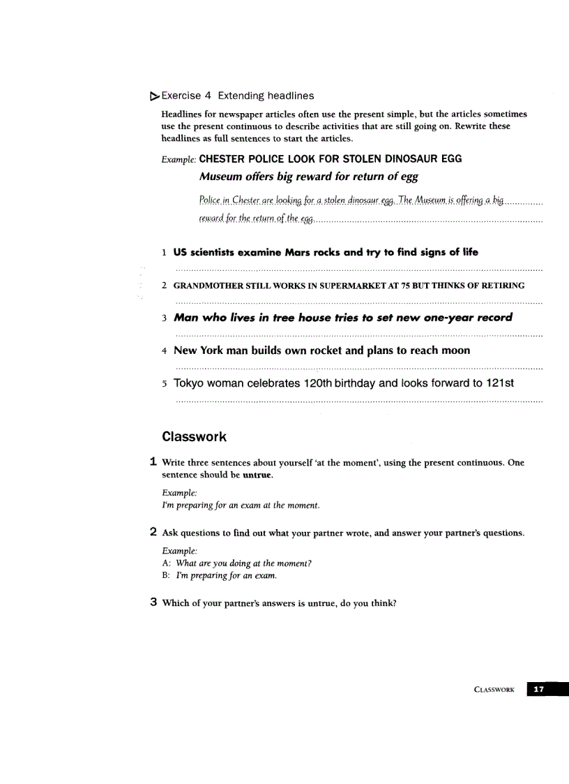 image for page Developing Grammar in Context Intermediate with Answers