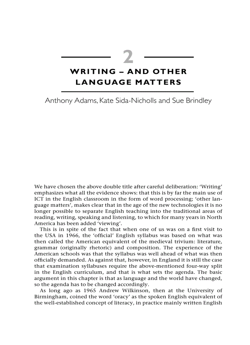 image for page Teaching secondary english with ict