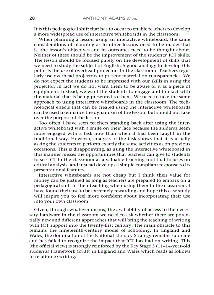 image for page Teaching secondary english with ict