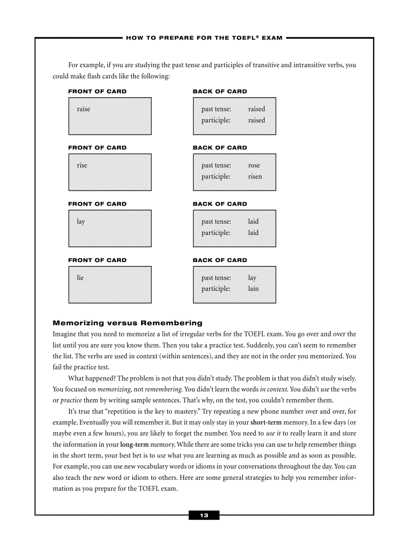image for page TOEFL Exam Success in Only 6 Steps