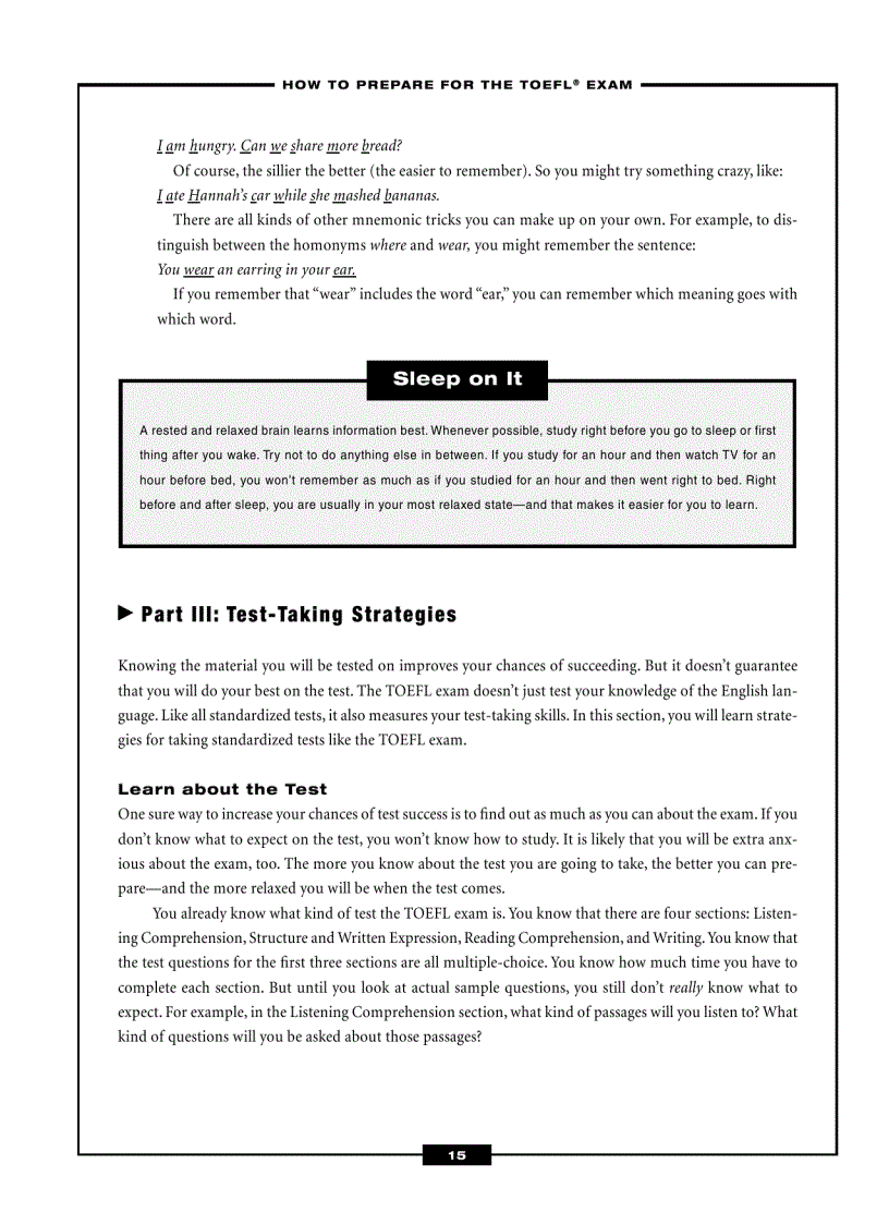 image for page TOEFL Exam Success in Only 6 Steps