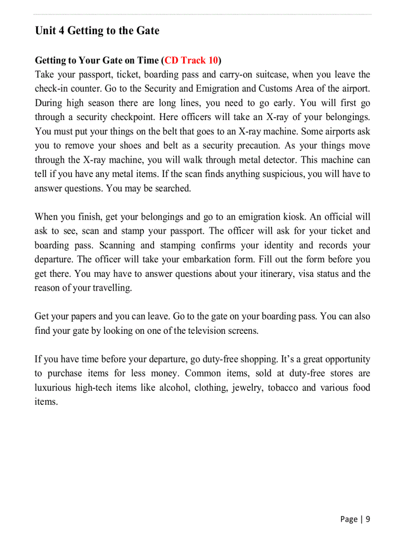 image for page Talk About Travel 2nd Edition Book Audio