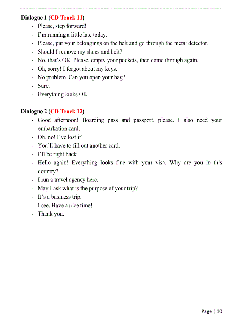 image for page Talk About Travel 2nd Edition Book Audio