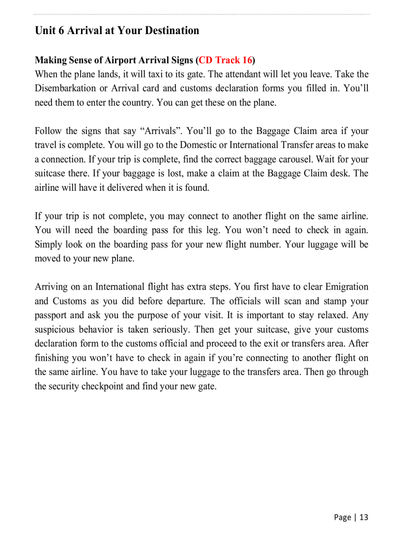 image for page Talk About Travel 2nd Edition Book Audio