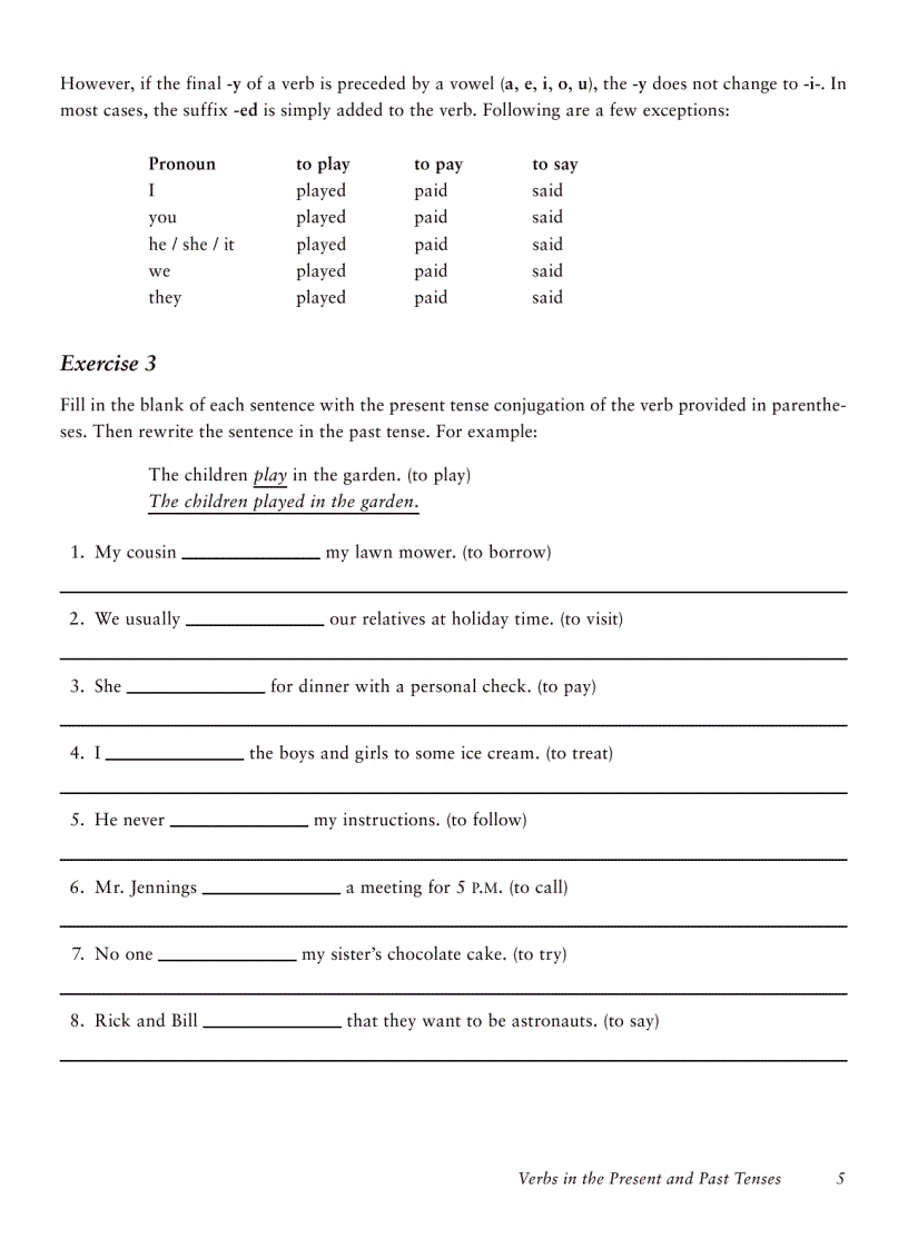 image for page English Verb Drills