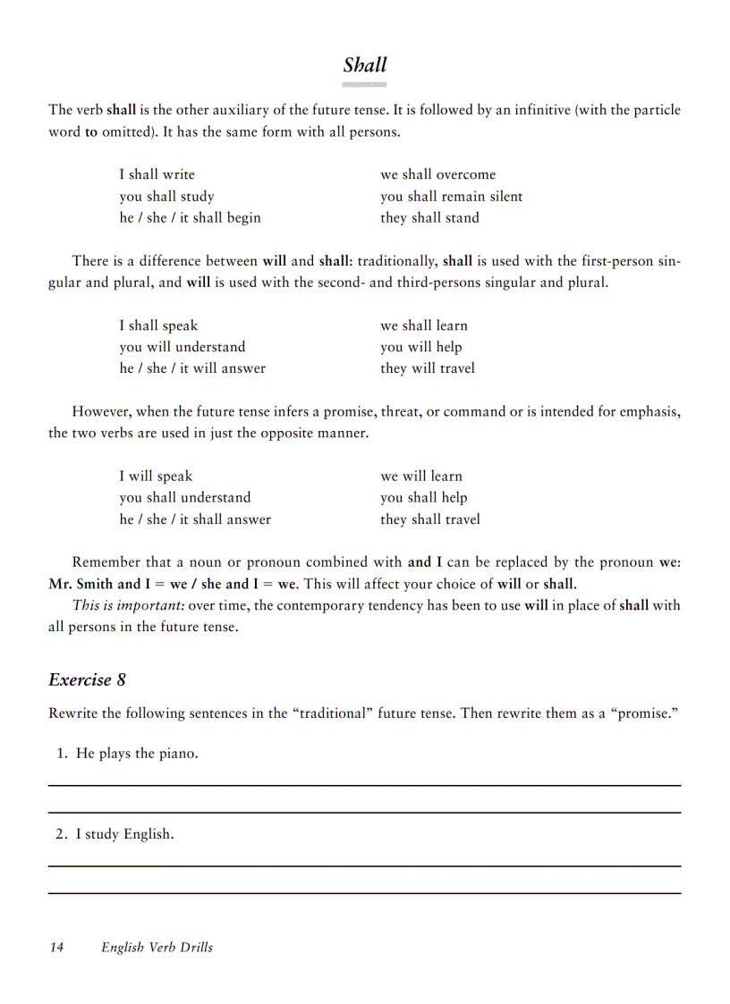 image for page English Verb Drills