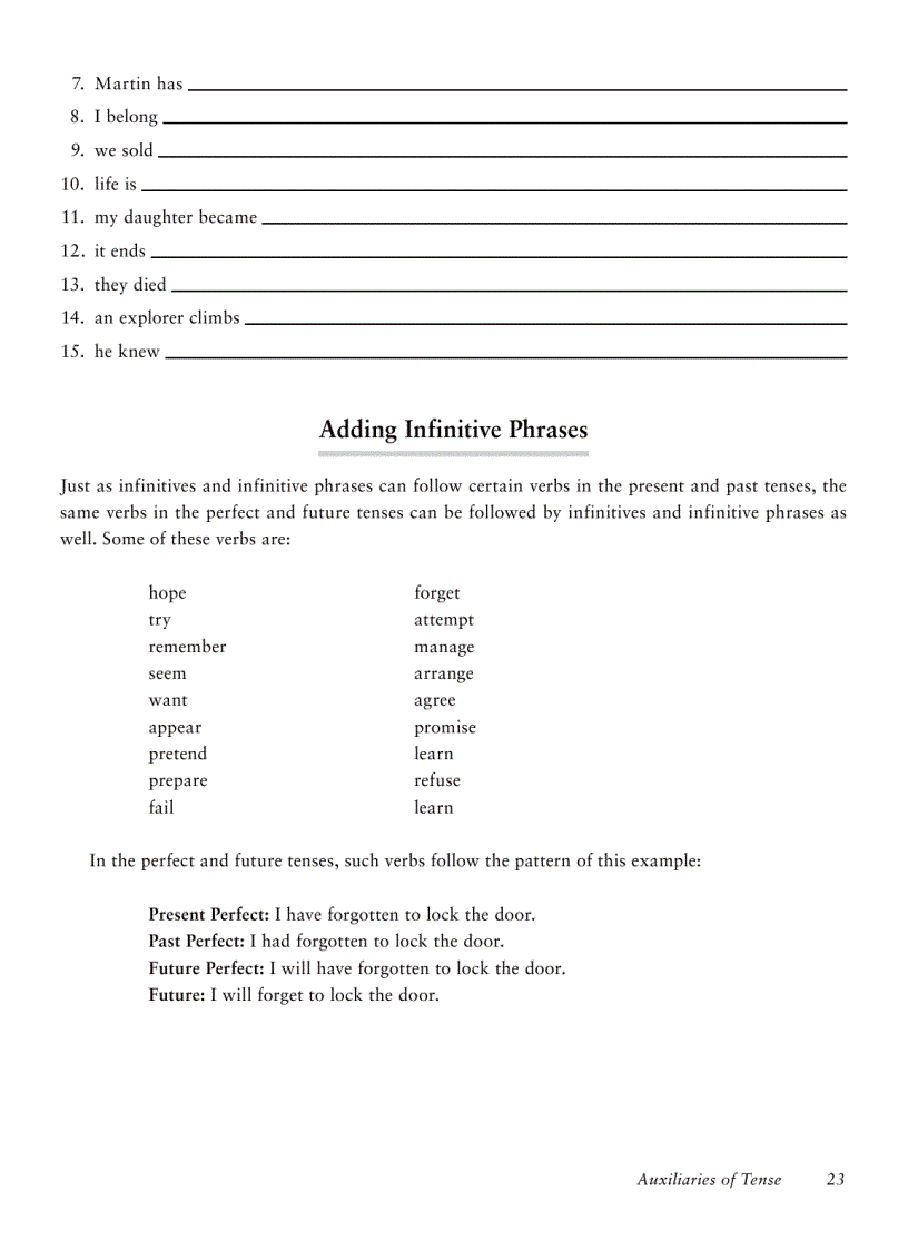 image for page English Verb Drills