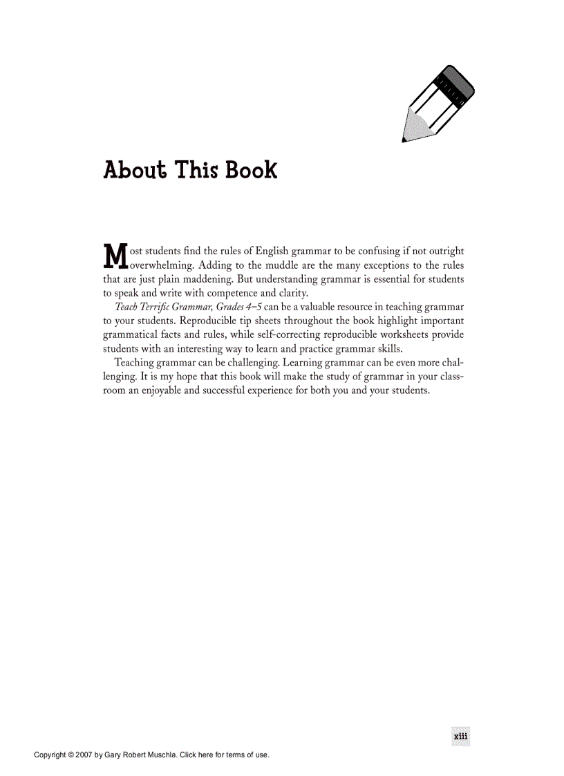 image for page Teach Terrific Grammar