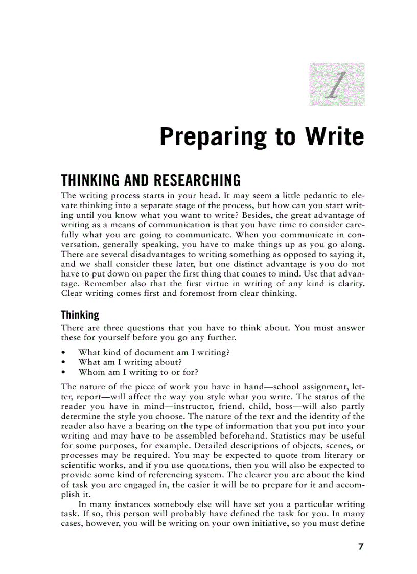 image for page Guide to Good Writing