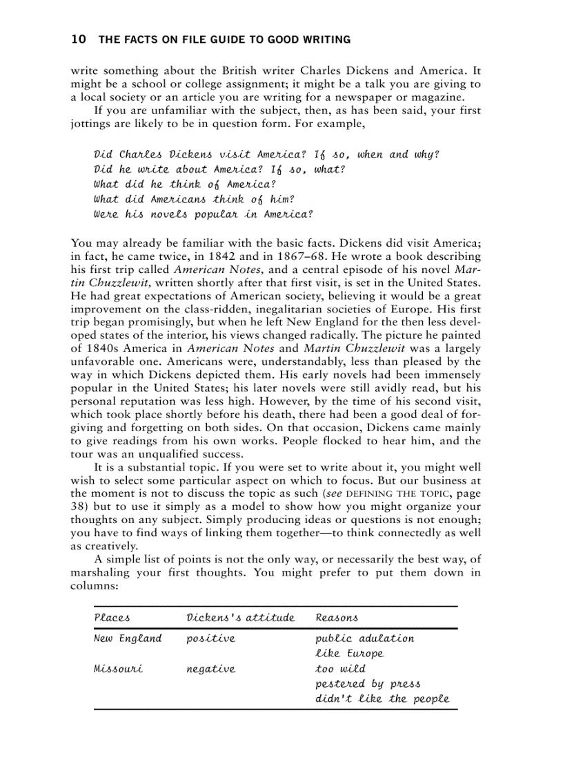 image for page Guide to Good Writing