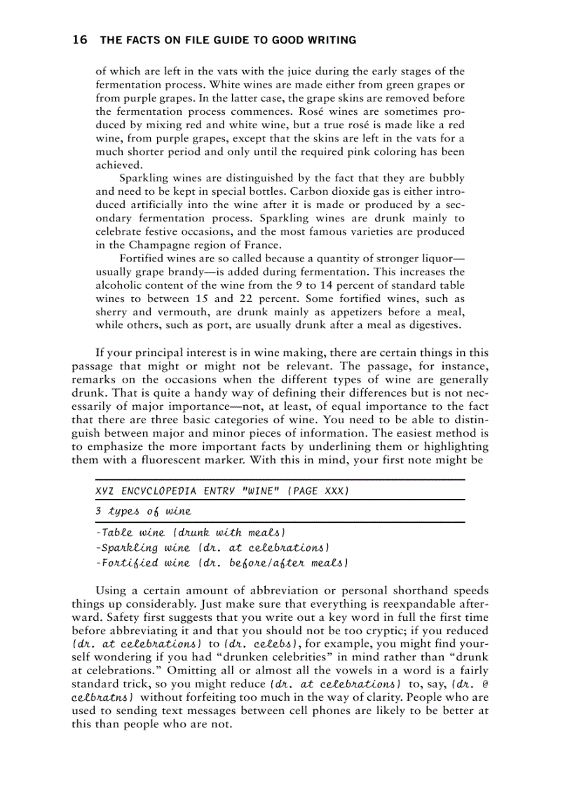 image for page Guide to Good Writing