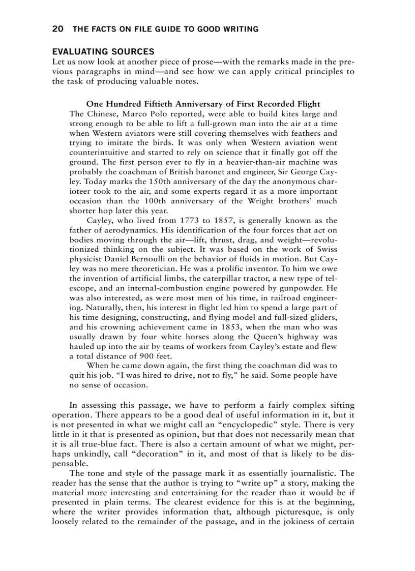 image for page Guide to Good Writing