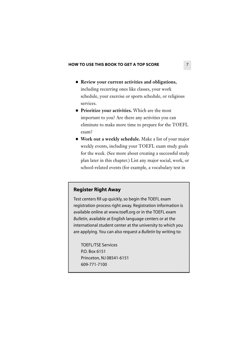 image for page TOEFL Exam Essentials