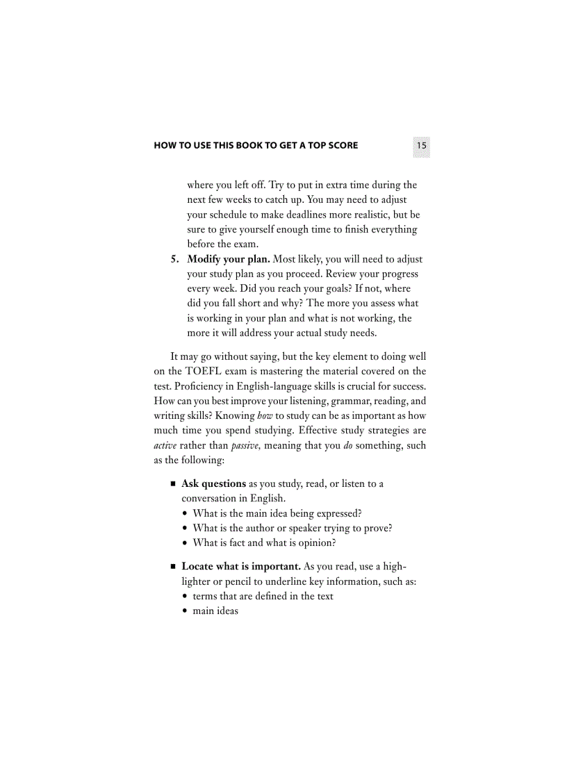 image for page TOEFL Exam Essentials