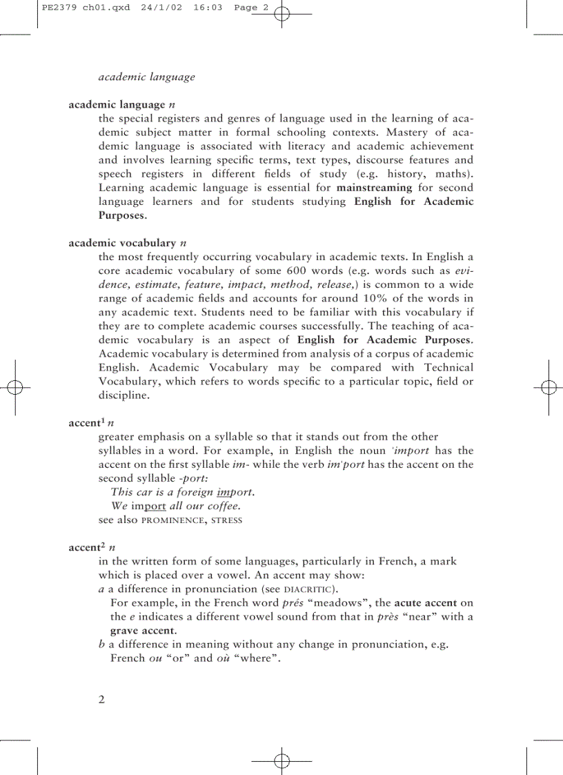 image for page Longman Dictionary of Language Teaching and Applied Linguistics