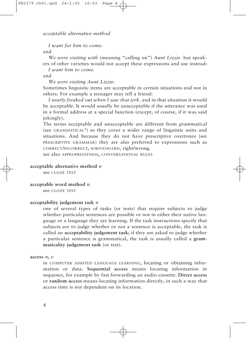 image for page Longman Dictionary of Language Teaching and Applied Linguistics