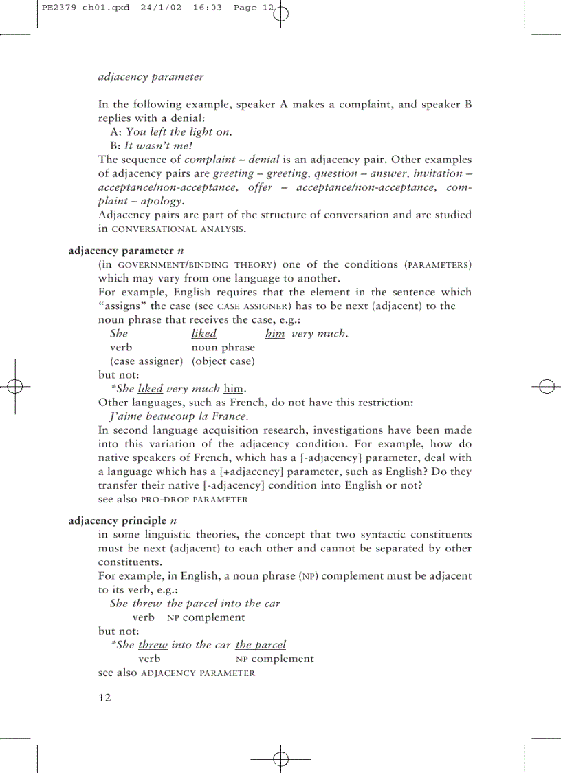 image for page Longman Dictionary of Language Teaching and Applied Linguistics