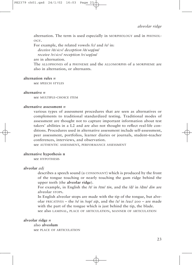 image for page Longman Dictionary of Language Teaching and Applied Linguistics