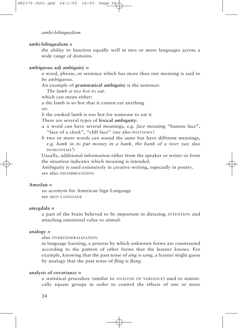 image for page Longman Dictionary of Language Teaching and Applied Linguistics