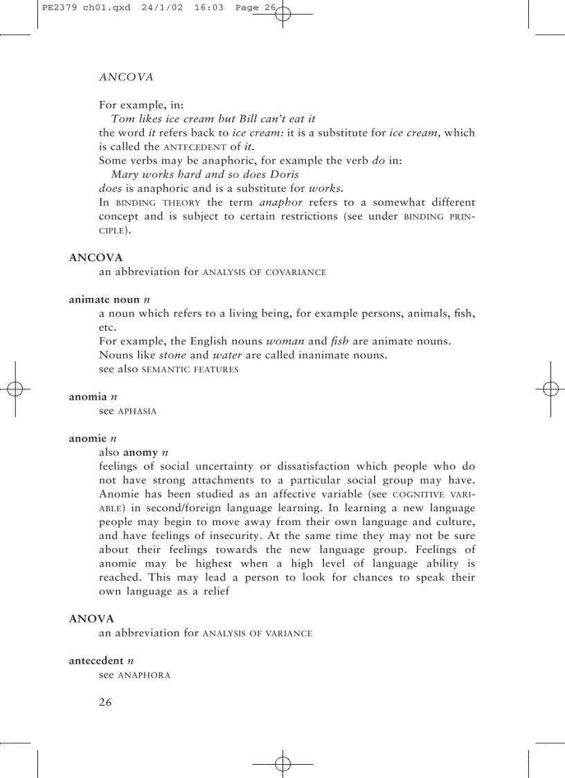 image for page Longman Dictionary of Language Teaching and Applied Linguistics