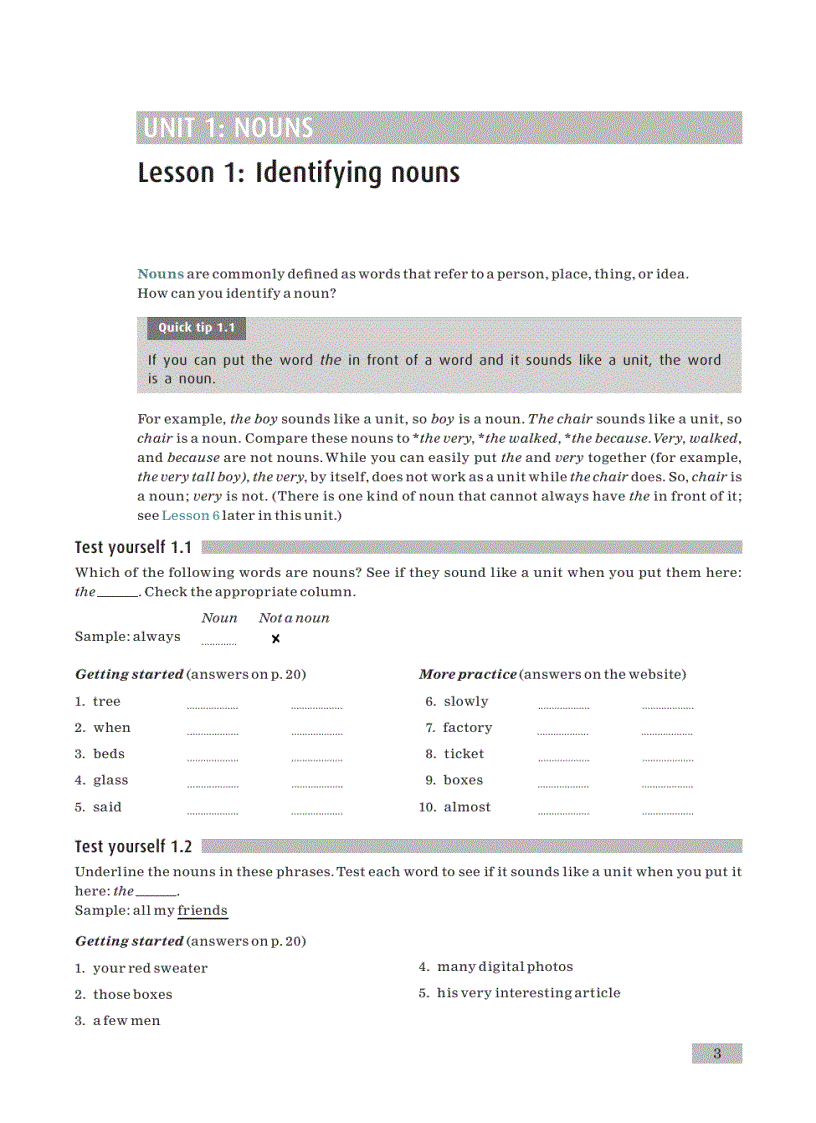 image for page English Grammar Understanding the Basics