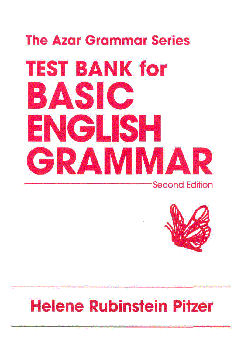 image for page Azar s Basic English Grammar