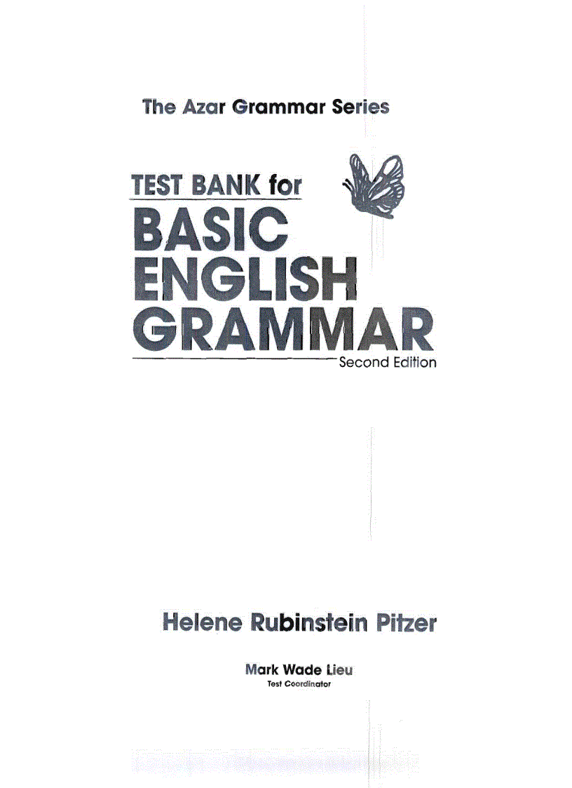 image for page Azar s Basic English Grammar