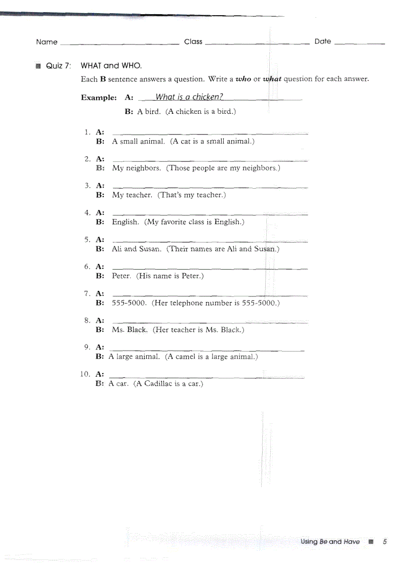 image for page Azar s Basic English Grammar