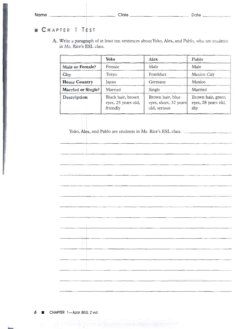 image for page Azar s Basic English Grammar