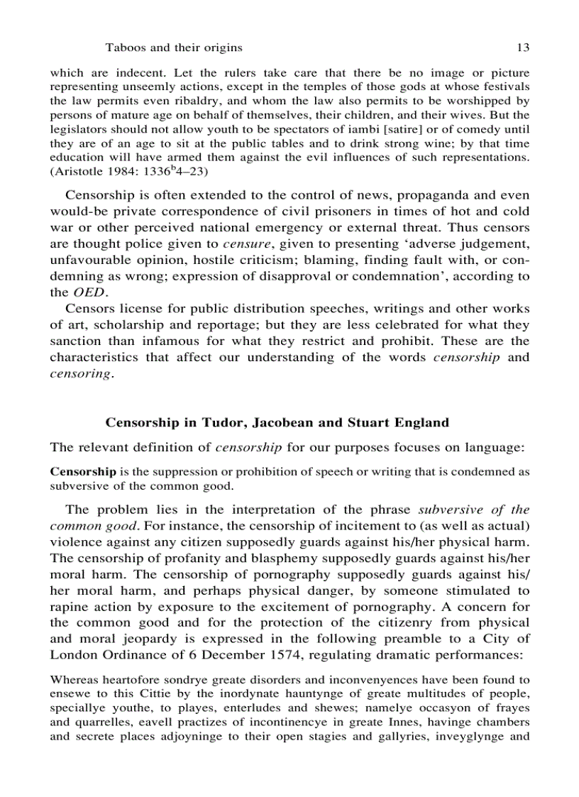 image for page Forbidden Words Taboo and the Censoring of Language